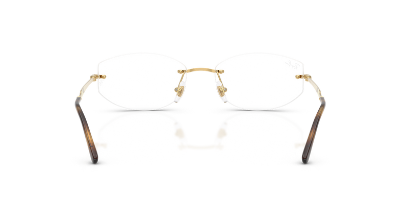 Ray-Ban RX3792V in Gold - Temple Detail