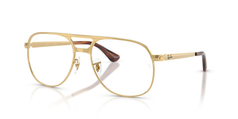 Ray-Ban BILL MAX in Gold - Front View
