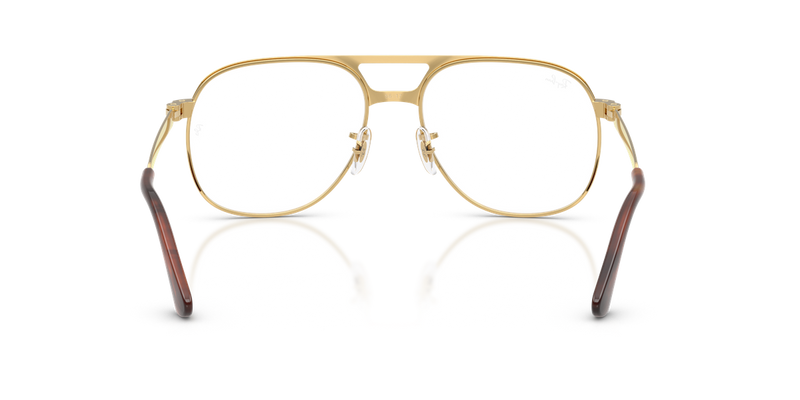 Ray-Ban BILL MAX in Gold - Temple Detail