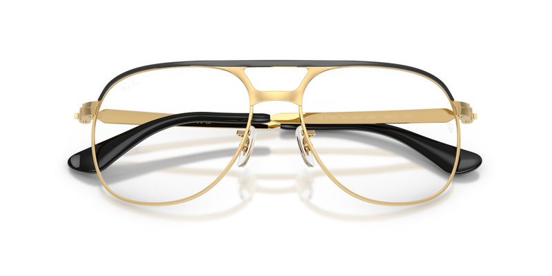 Ray-Ban BILL MAX in Black On Gold - Alternate View