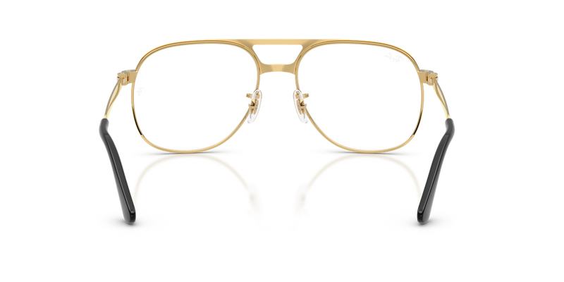 Ray-Ban BILL MAX in Black On Gold - Alternate View