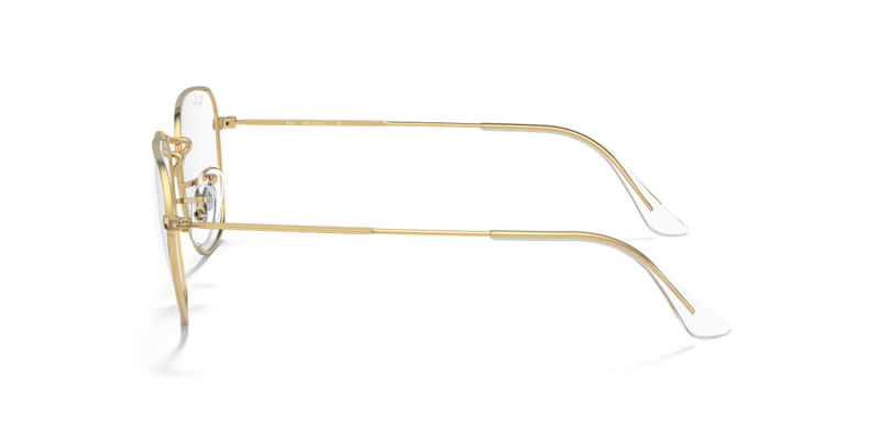 Ray-Ban FRANK in Gold - Back View