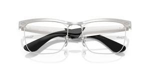 Sandblasted Silver / Clear (2538)