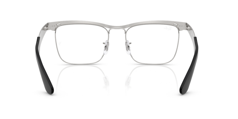 Ray-Ban WAYFARER DELUXE in Sandblasted Silver / Clear (2538) - Alternate View