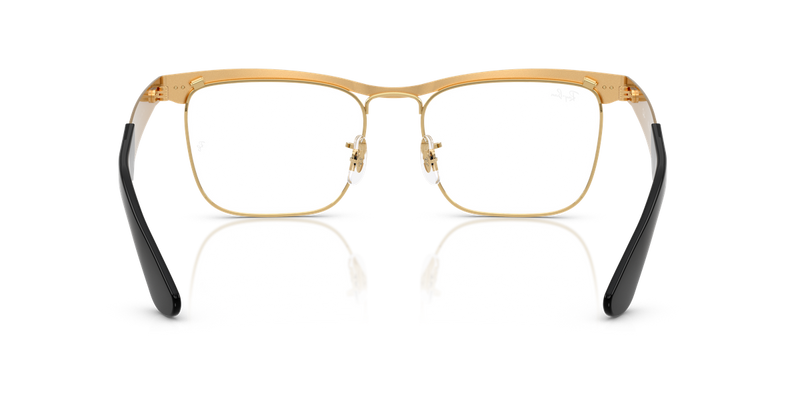 Ray-Ban WAYFARER DELUXE in Sandblasted Legend Gold / Clear (3191) - Alternate View