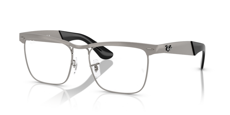 Ray-Ban WAYFARER DELUXE in Sandblasted Gunmetal / Clear (3192) - Alternate View