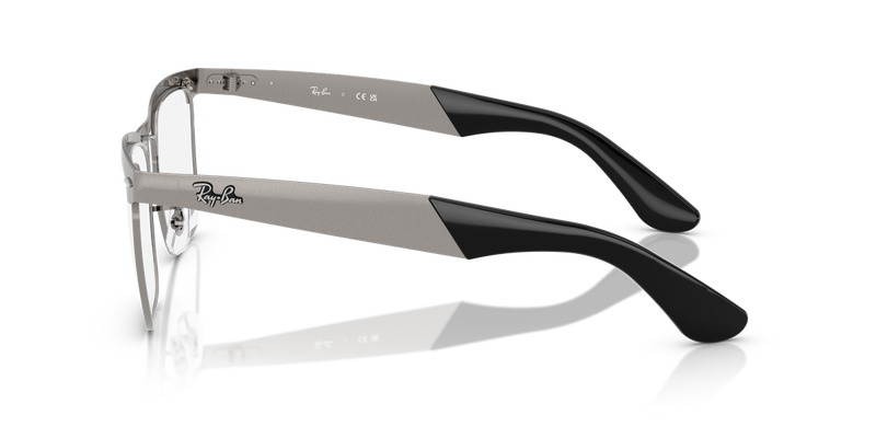 Ray-Ban WAYFARER DELUXE in Sandblasted Gunmetal / Clear (3192) - Alternate View