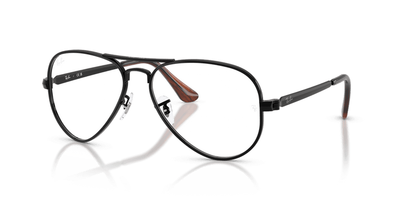 Ray-Ban AVIATOR MAX RX3925V in Black / Clear (2509) - Alternate View