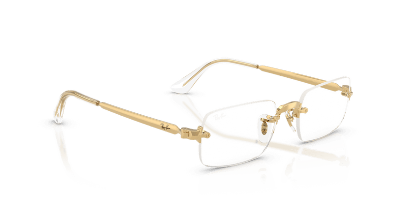 Ray-Ban RX3928V in Arista Gold / Clear (2500) - Back View