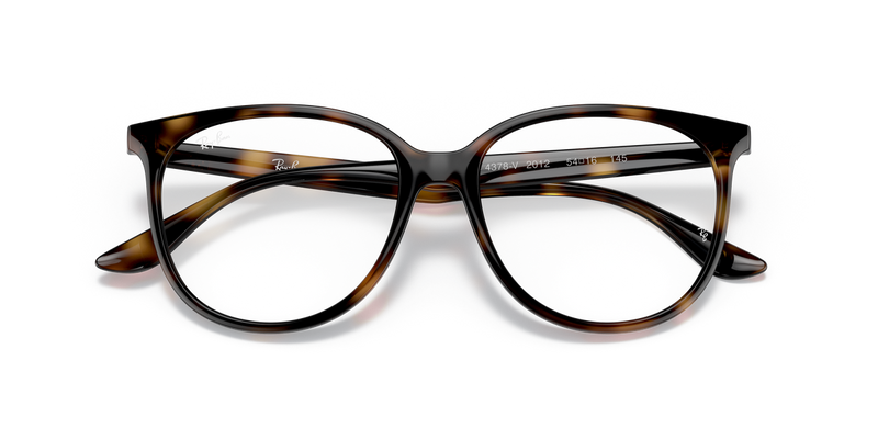 Ray-Ban RX4378V in Havana / Clear (2012) - Alternate View