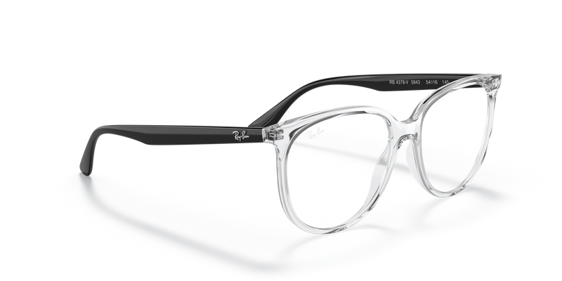 Ray-Ban RX4378V in Transparent / Clear (5943) - Alternate View