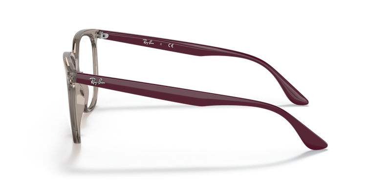 Ray-Ban RX4378V in Transparent Grey / Clear (8083) - Alternate View