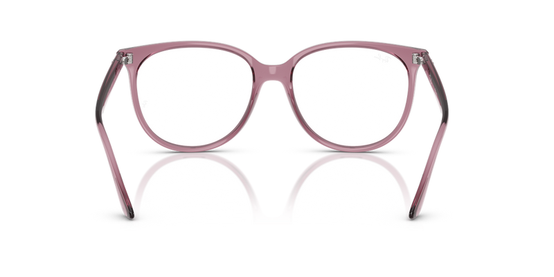 Ray-Ban RX4378V in Opal Light Violet / Clear (8413) - Alternate View