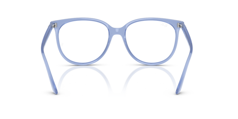Ray-Ban RX4378V in Opal Light Blue / Clear (8414) - Alternate View