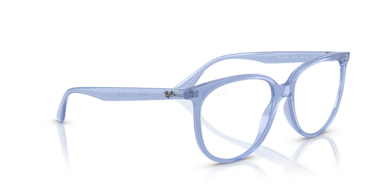 Ray-Ban RX4378V in Opal Light Blue / Clear (8414) - Alternate View