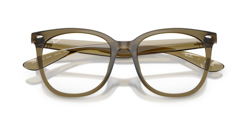 Ray-Ban RX4379VD in Transparent Dark Green - Alternate View