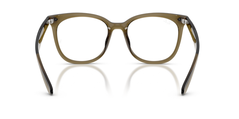 Ray-Ban RX4379VD in Transparent Dark Green - Alternate View