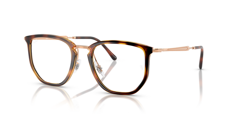 Ray-Ban RX4451V in Striped Havana - Alternate View