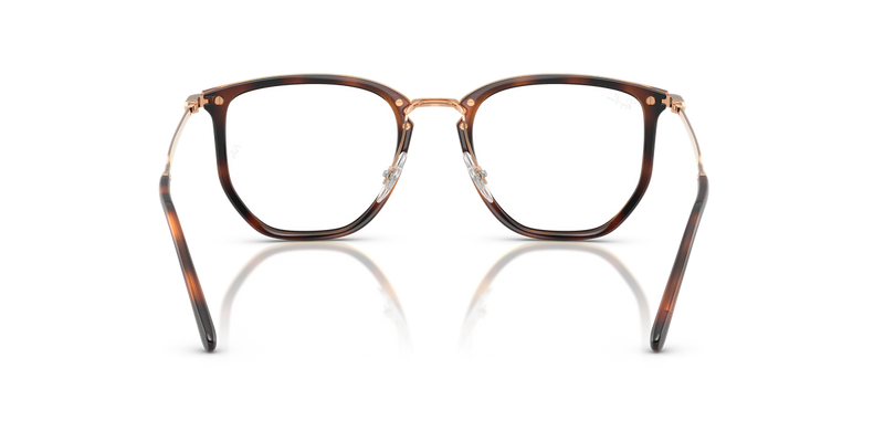 Ray-Ban RX4451V in Striped Havana - Alternate View