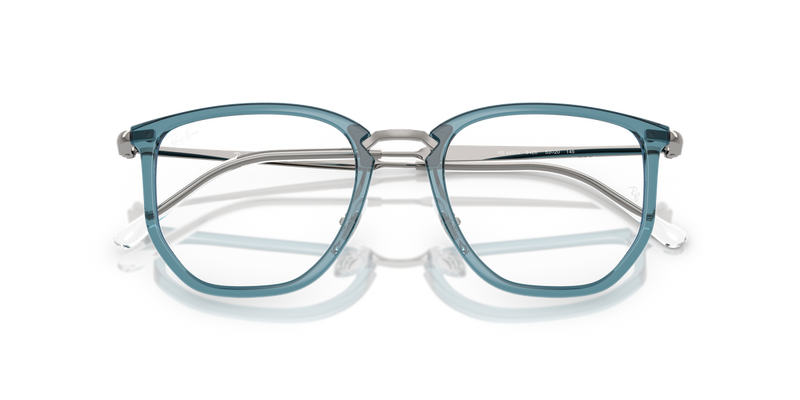 Ray-Ban RX4451V in Transparent Blue - Alternate View