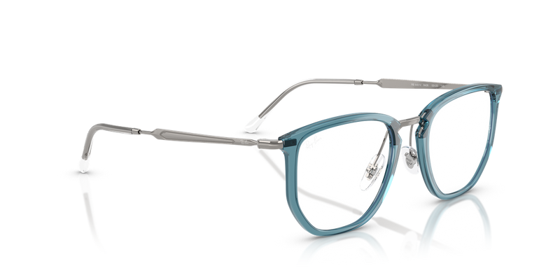 Ray-Ban RX4451V in Transparent Blue - Alternate View
