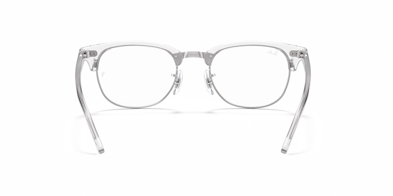 Ray-Ban CLUBMASTER in White Transparent / Clear (2001) - Alternate View