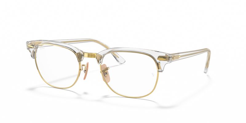 Ray-Ban CLUBMASTER in Transparent / Clear (5762) - Alternate View