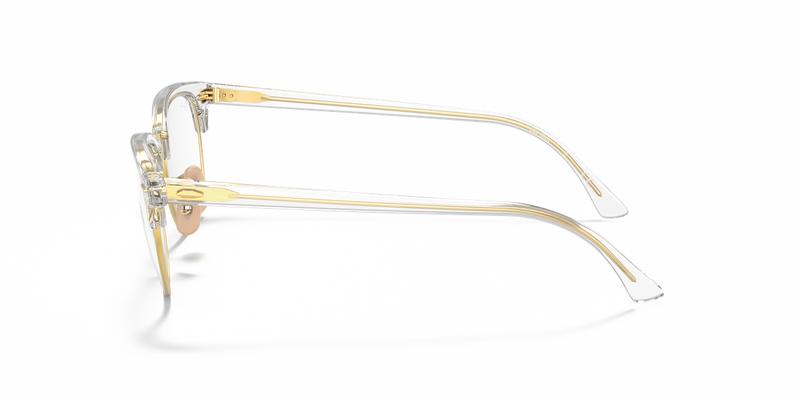 Ray-Ban CLUBMASTER in Transparent / Clear (5762) - Alternate View