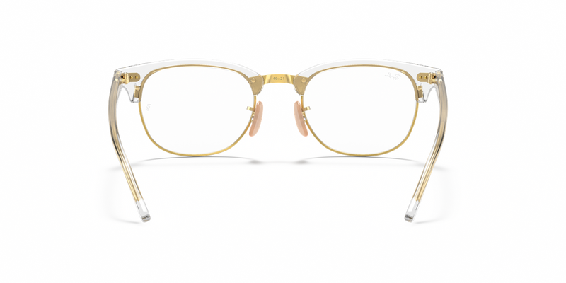 Ray-Ban CLUBMASTER in Transparent / Clear (5762) - Alternate View