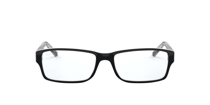 Ray-Ban RX5169 in Black On Transparent - Alternate View