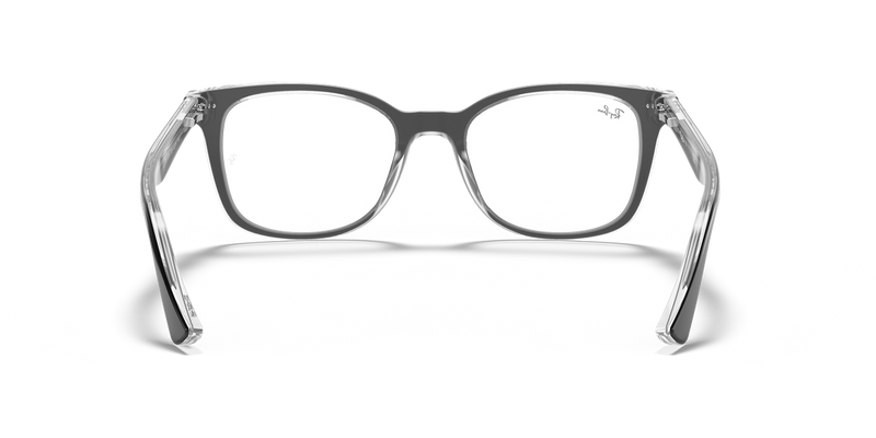 Ray-Ban RX5285 in Black On Transparent - Temple Detail