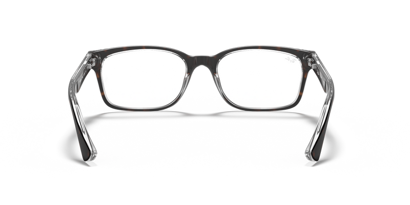 Ray-Ban RX5286 in Havana On Transparent - Alternate View