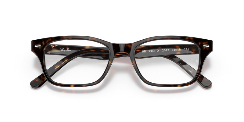 Ray-Ban RX5345D in Dark Havana - Alternate View