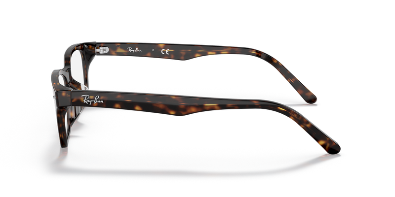 Ray-Ban RX5345D in Dark Havana - Alternate View