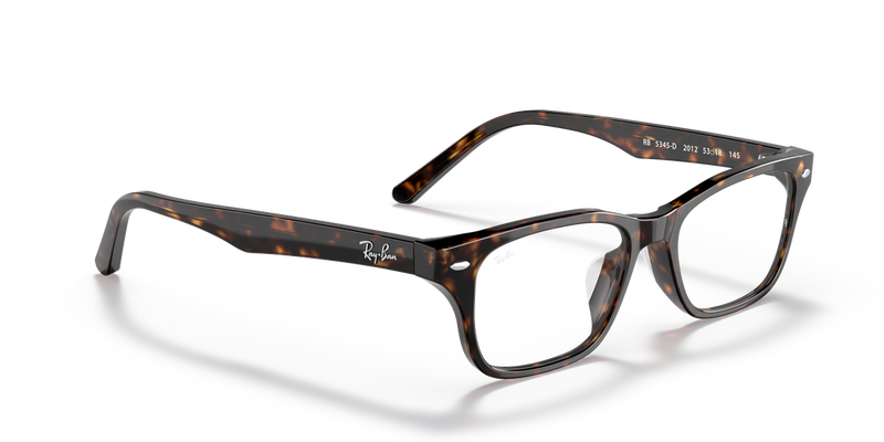 Ray-Ban RX5345D in Dark Havana - Alternate View