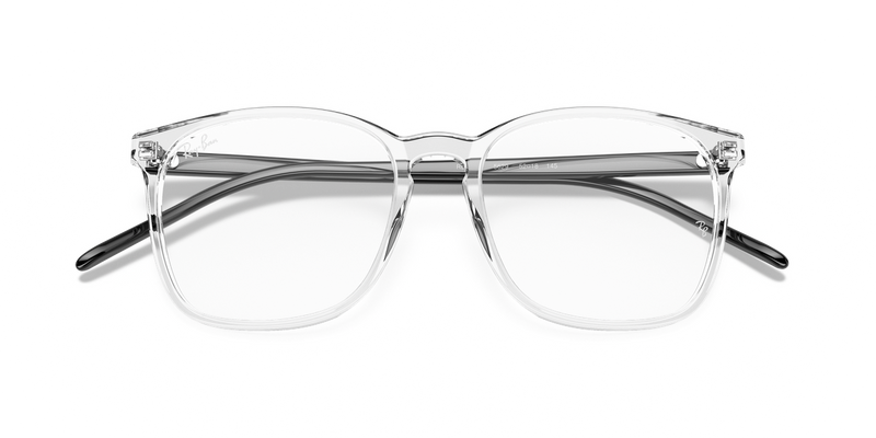 Ray-Ban RX5387 in Transparent - Side View