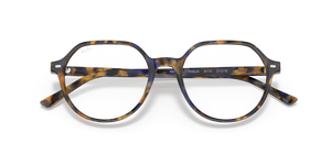 Yellow & Blue Havana / Clear (8174)