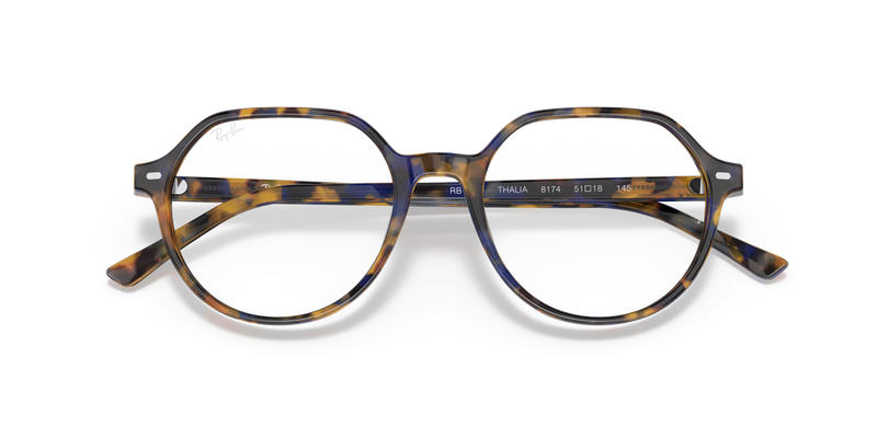 Ray-Ban THALIA in Yellow & Blue Havana - Alternate View