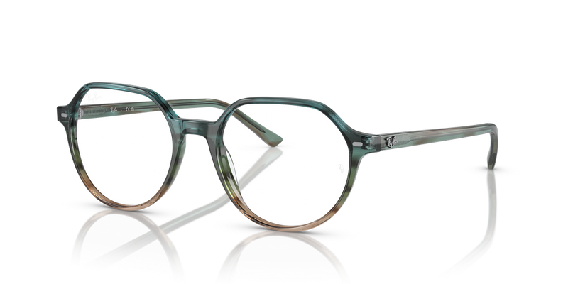 Ray-Ban THALIA in Striped Blue & Green - Alternate View