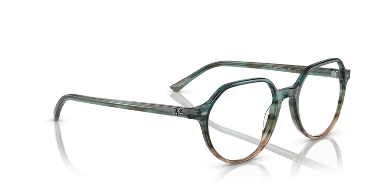 Ray-Ban THALIA in Striped Blue & Green - Alternate View