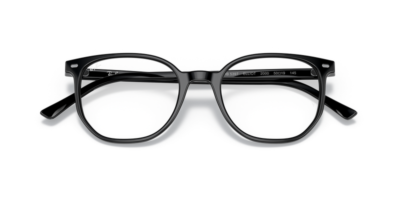 Ray-Ban ELLIOT in Black / Clear (2000) - Alternate View