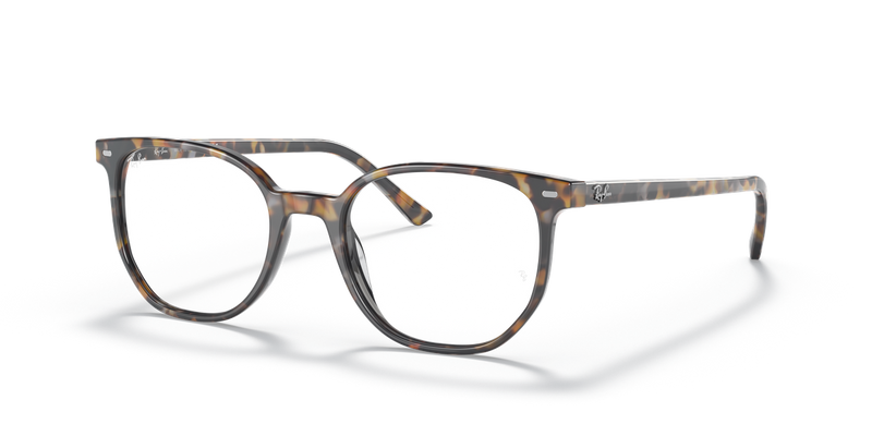 Ray-Ban ELLIOT in Brown Grey Havana / Clear (8173) - Alternate View