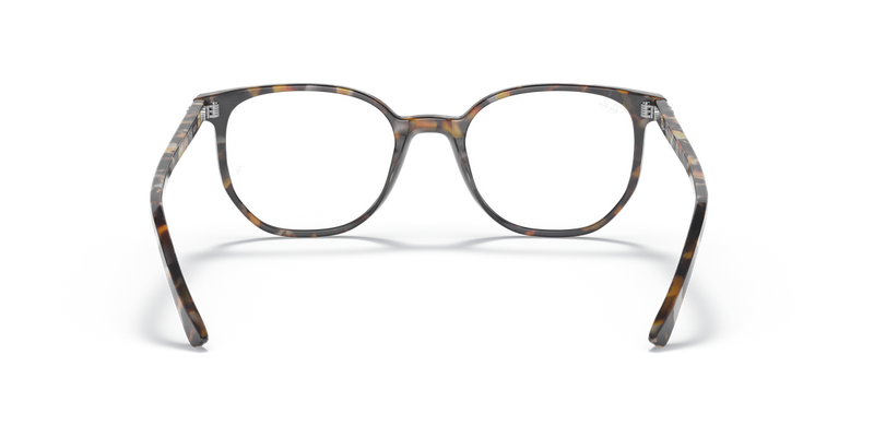 Ray-Ban ELLIOT in Brown Grey Havana / Clear (8173) - Alternate View