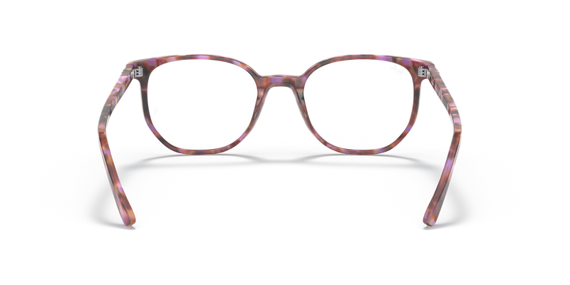 Ray-Ban ELLIOT in Brown & Violet Havana / Clear (8175) - Alternate View