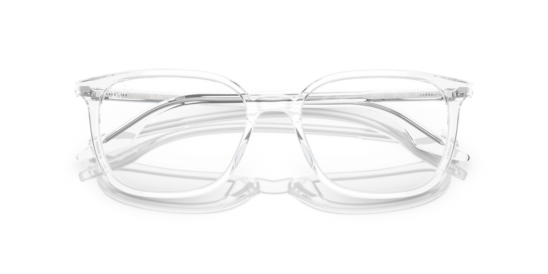 Ray-Ban RX5406F in Transparent - Alternate View