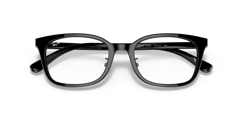 Ray-Ban RX5407D in Black - Side View