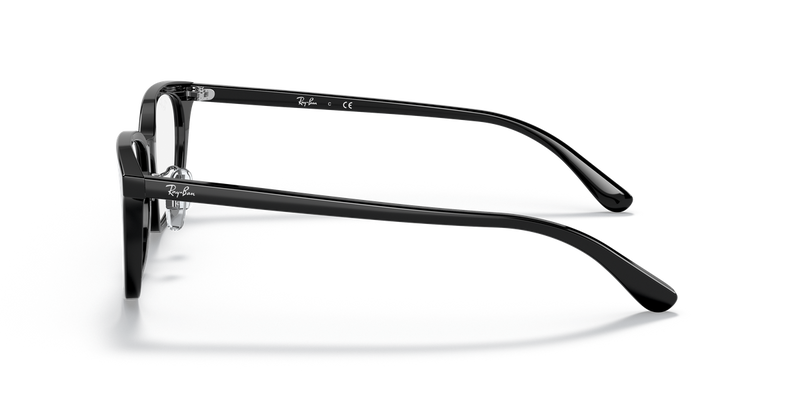 Ray-Ban RX5407D in Black - Back View