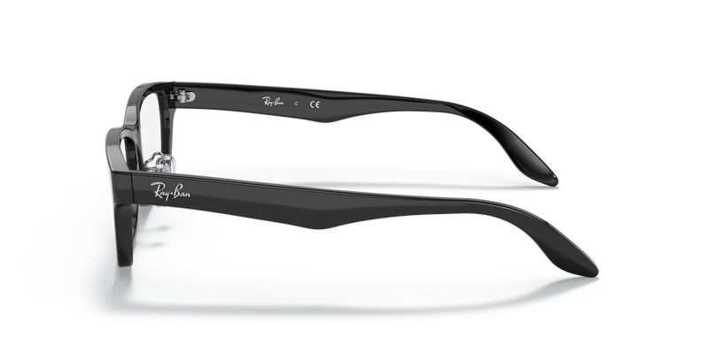 Ray-Ban RX5408D in Black - Back View