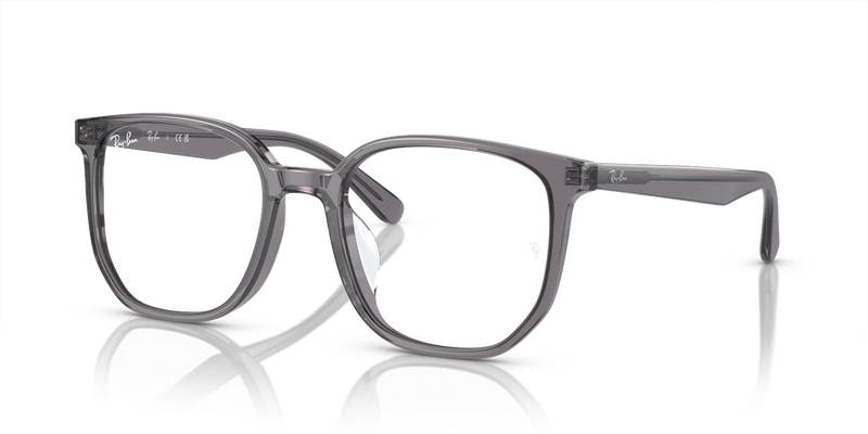 Ray-Ban RX5411D in Transparent Grey - Alternate View