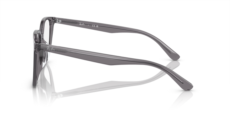 Ray-Ban RX5411D in Transparent Grey - Alternate View